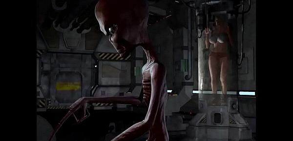  3D Animation Alien Abduction